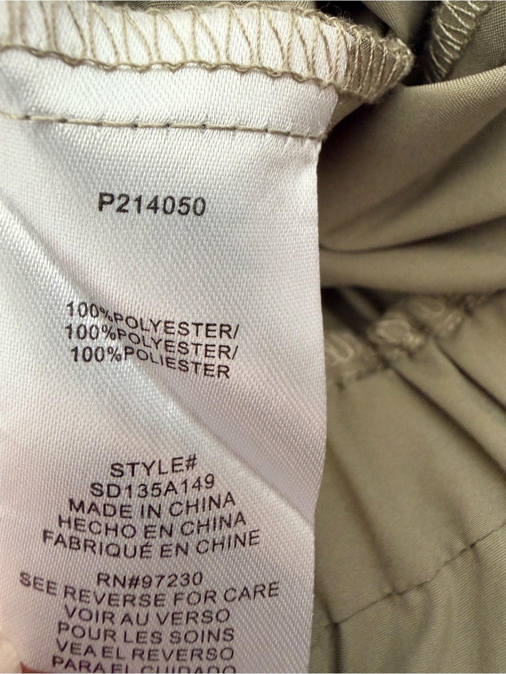 Almost Famous Sage Green Khaki Utility Jumpsuit M - Picture 10 of 11